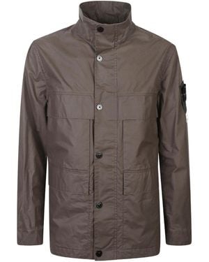 Stone Island Field Jacket - Brown