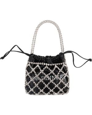 Off-White c/o Virgil Abloh Embellished Drawstring Tote Bag - White