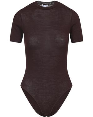Alaïa Short-Sleeved Jumpsuit - Multicolour