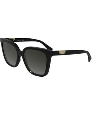 Longchamp Cat-Eye Sunglasses - Metallic