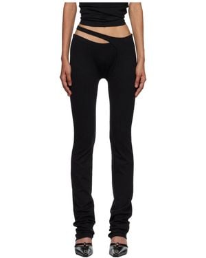 OTTOLINGER Casual Trousers With Elastic Waistband - Black