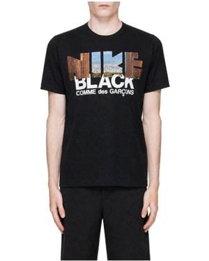 Comme des Garçons Comme Des Garçons X Nike Printed T-Shirt - Black