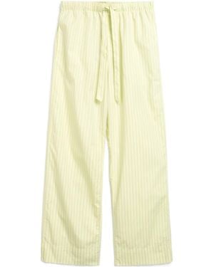Tekla X Auralee Collaboration Pajama Pants - Yellow