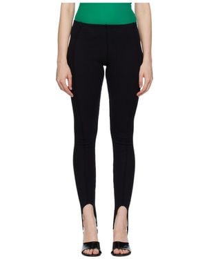 Baserange Sync Ribbed Stirrup Leggings - Blue