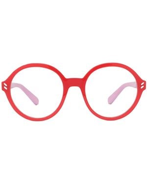Stella McCartney Eyewear Round Frame Glasses - Red