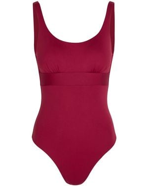 Max Mara Neck Swimsuit - Red