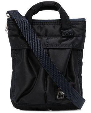 Porter-Yoshida and Co Howl Zipper Mini Shoulder Bag - Black
