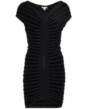 Alaïa Off-Shoulder Minidress - Black