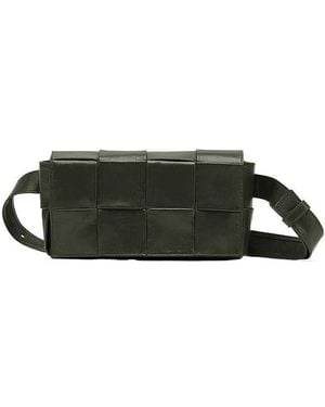 Bottega Veneta Cassette Mini Belt Bag - Green