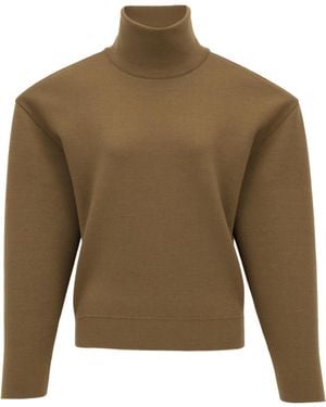 Saint Laurent Turtleneck Sweater - Green