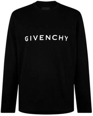 Givenchy Logo Crewneck Sweatshirt - Black