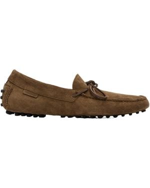 Tom Ford Rod Suede Loafers - Brown