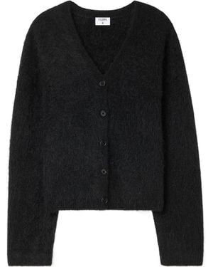 Filippa K Fluffy Buttoned Cardigan - Black