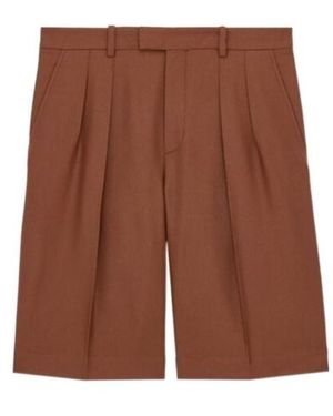 Saint Laurent Bermuda Shorts - Brown