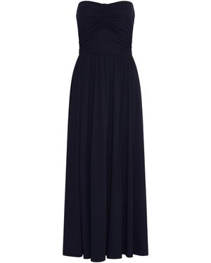 Marella Jersey Bustier Dress - Blue