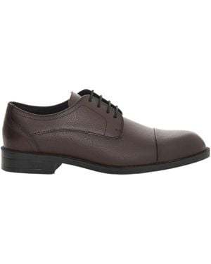 BOSS Lace-Up Casual Shoes - Brown