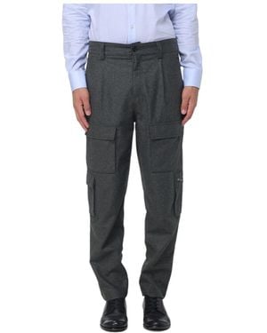 Brunello Cucinelli Pleated Cargo Pants - Gray