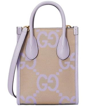 Gucci Jumbo Gg Mini Tote Bag - Pink
