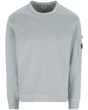 C.P. Company Lens Pocket Jumper - Grey