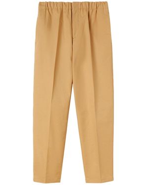 Jil Sander Elasticated Waistband Pants - Natural
