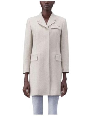 Thom Browne Chesterfield Wool Coat - Grey