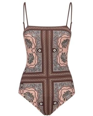 La DoubleJ Elle Swimsuit (Placée) - Brown