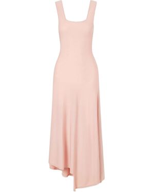 KHAITE Wool-Knitted Midi Dress - Pink