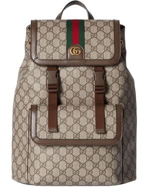 Gucci Ophidia Small Backpack - Brown