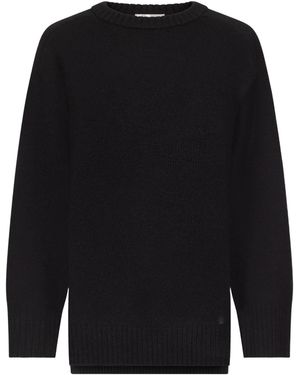 Loulou de Saison Safi Oversized Knitwear - Black