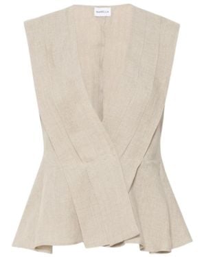 Marella Sleeveless Top - Natural