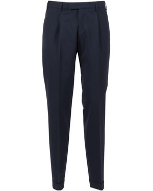 Pt Pantaloni Pt Torino Tailored Trousers - Blue