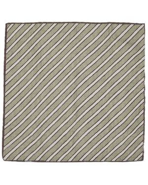 Brunello Cucinelli Pattern Scarf - Gray