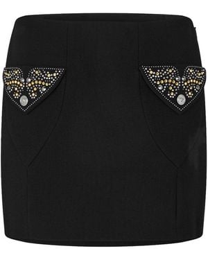 Versace Classic Versatile Mini Skirt - Black