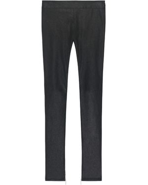 Givenchy Zip Detailed Pants - Gray