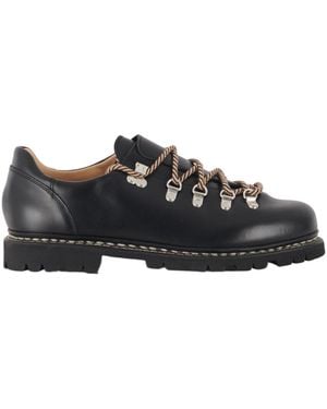 Paraboot Clusaz Round-Toe Casual Shoes - Black