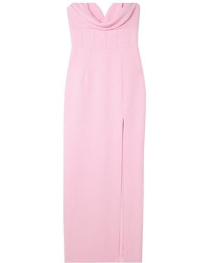 Rebecca Vallance Fitted Evening Gown - Pink