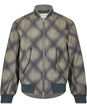 Dries Van Noten Vilmory Bomber Jacket - Gray