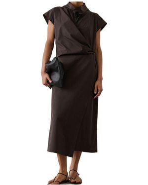Soeur Shift Dress - Black