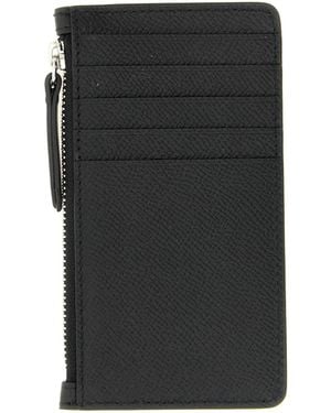 Maison Margiela 'Four Stitches' Card Holder - Black