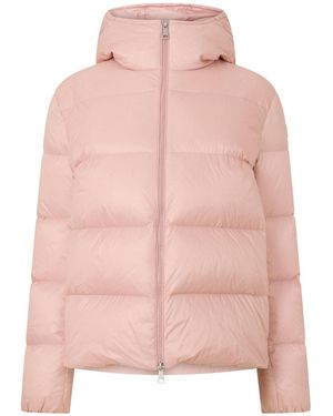 Moncler Hooded Down Jacket - Pink