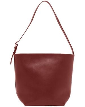 The Row Medium N/S Park Handbag - Red
