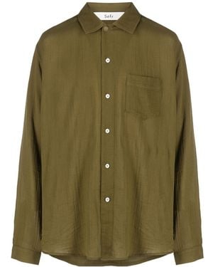 Séfr Séfr Leo Buttoned Shirt - Green