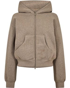 Fear Of God Zip-Up Hoodie - Natural