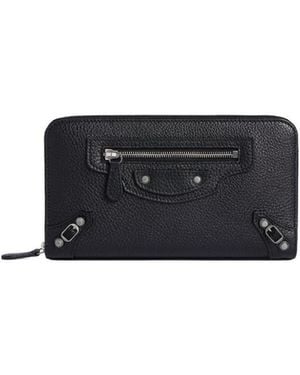 Balenciaga Le City Business Continental Wallet - Black