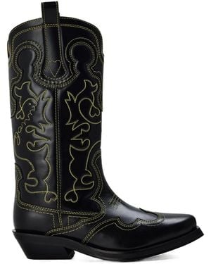 Ganni Versatile Boots - Black