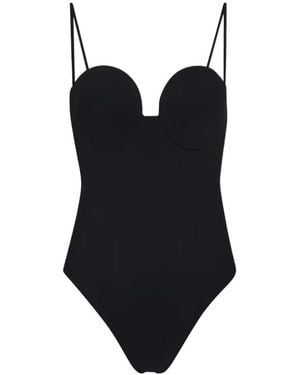 Magda Butrym Molded Cup Swimsuit - Black