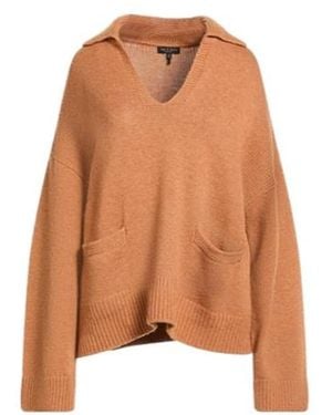 Rag & Bone Wool Knitted Coat - Brown