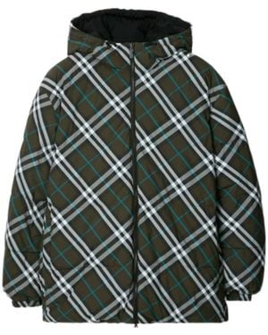 Burberry Snowdon Puffer Jacket - Green
