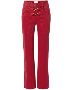 Isabel Marant Brinley Jeans - Red