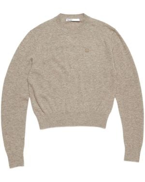 Acne Studios Crewneck Jumper - Natural